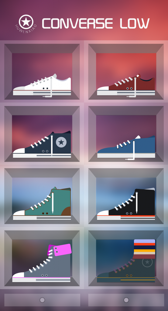 converse low